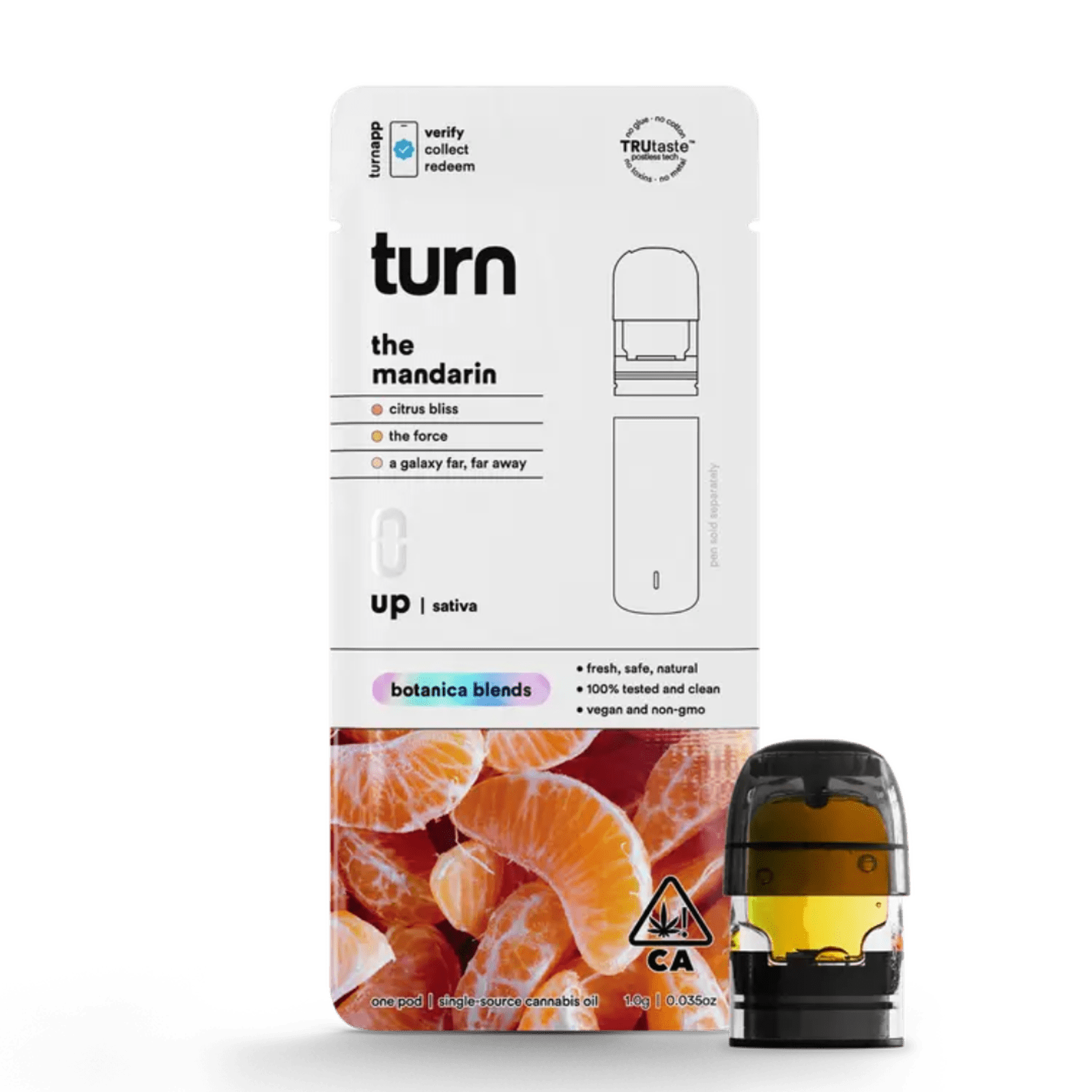 The Mandarin (S) | 1g Botanical Blends POD | Turn