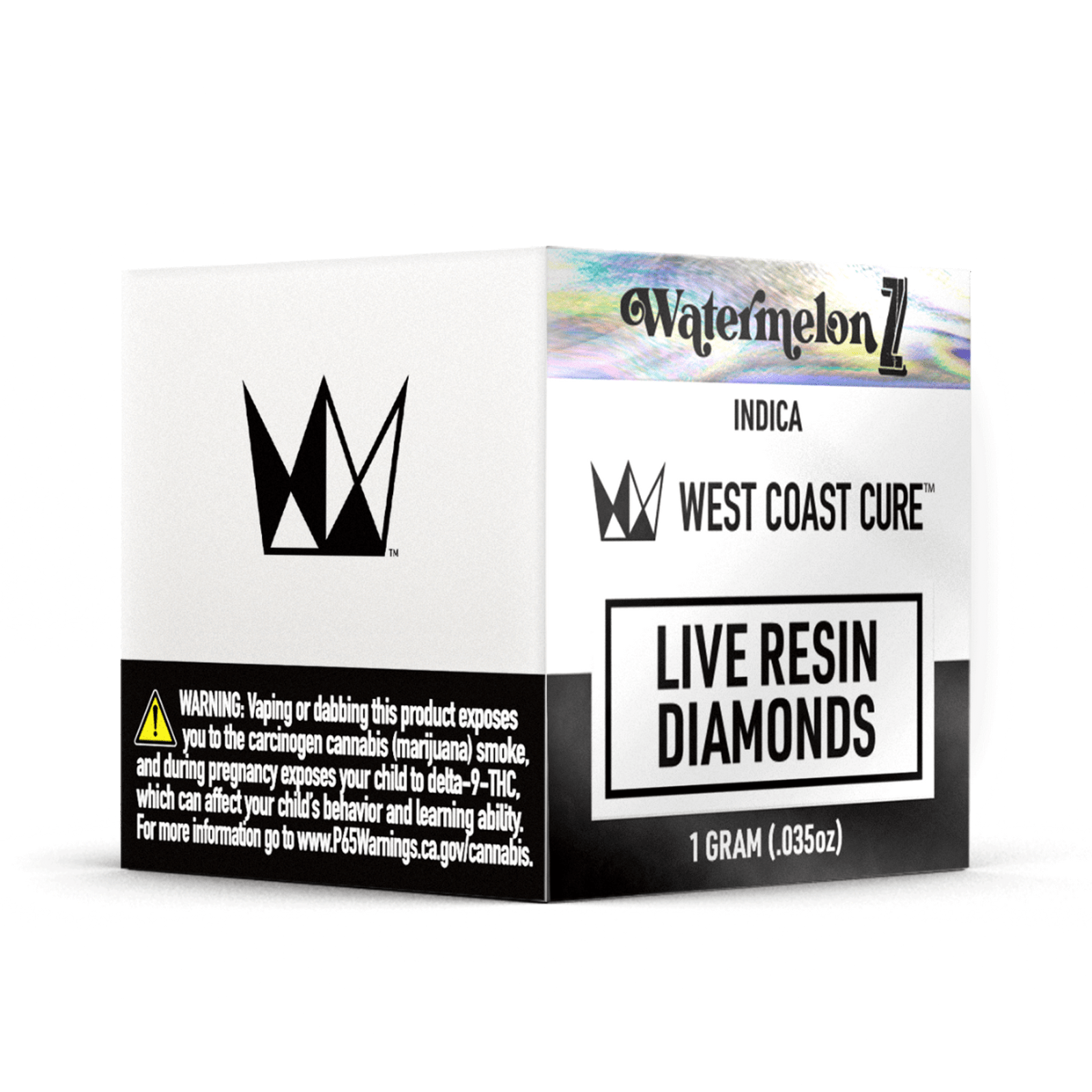 Watermelon Z (I) | 1g Live Resin Diamonds Concentrate | West Coast Cure - view 3
