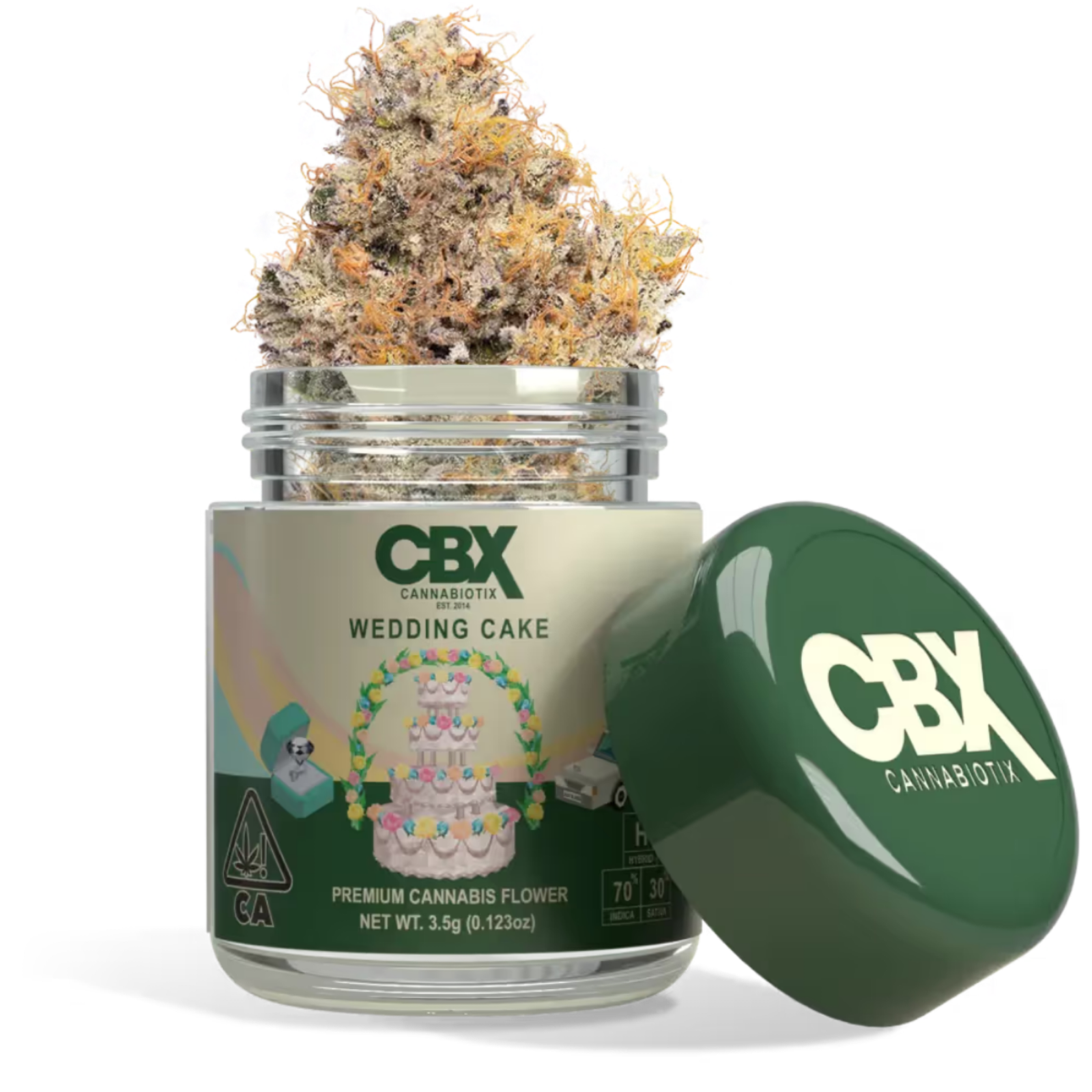 Wedding Cake (H) |  3.5g Premium Indoor Flower | CBX