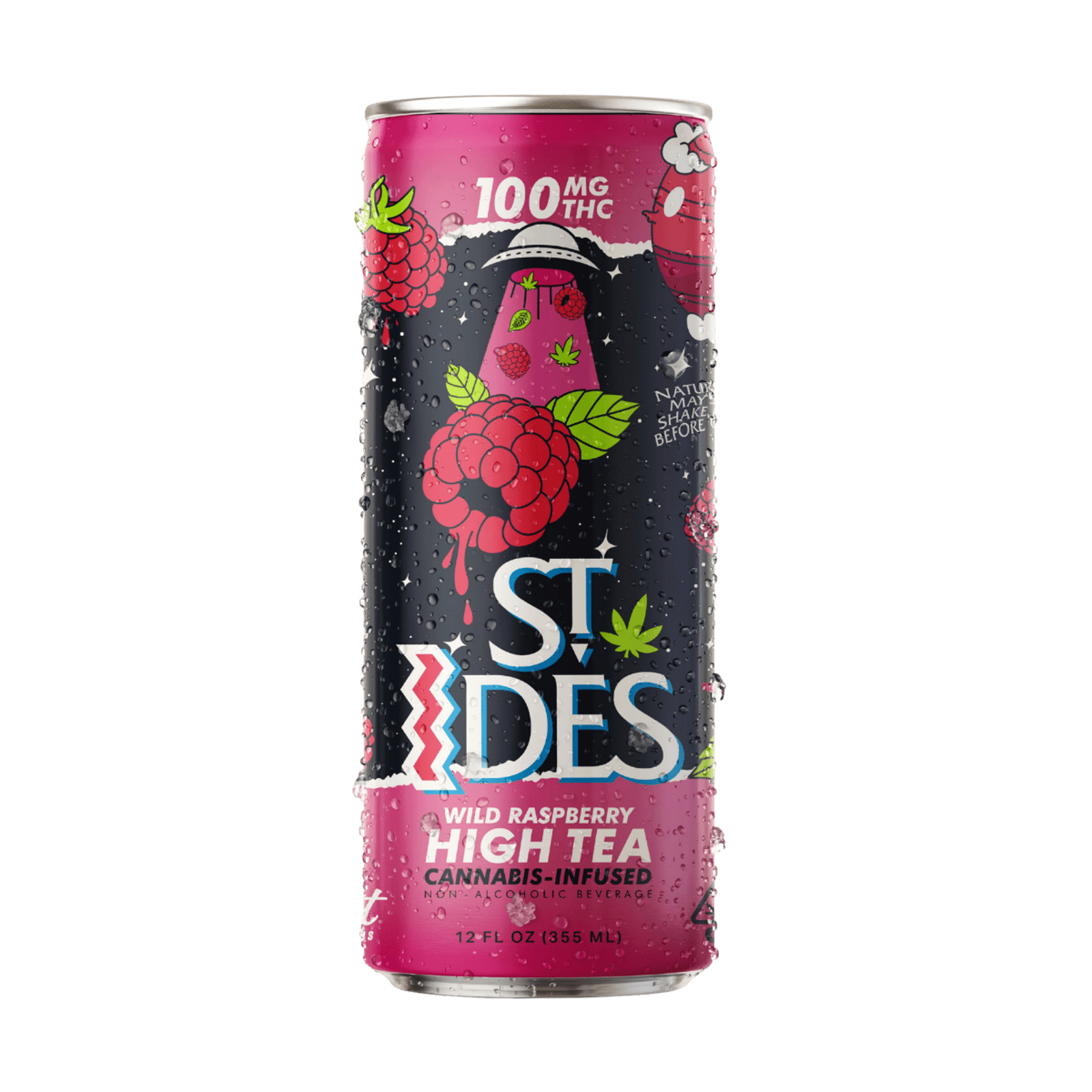 Wild Raspberry (Single) |100mg 12oz High Tea | St Ides