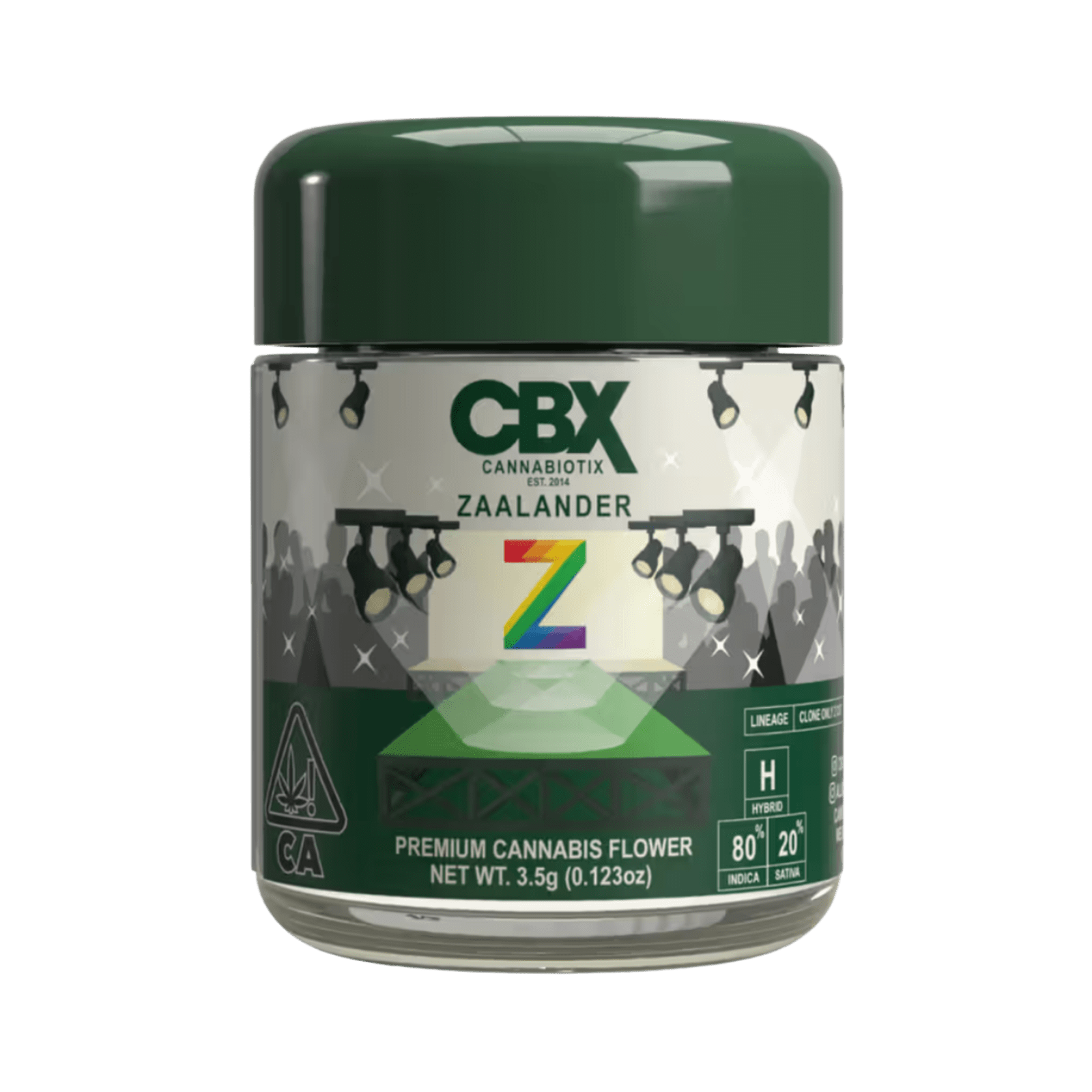 Zaalander (H) | 3.5g Premium Indoor Flower | CBX