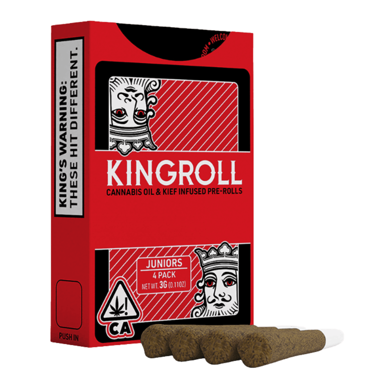 Blue Lobster x Apples & Bananas (H) | .75g 4pk Kingroll Jr Preroll | Kingroll