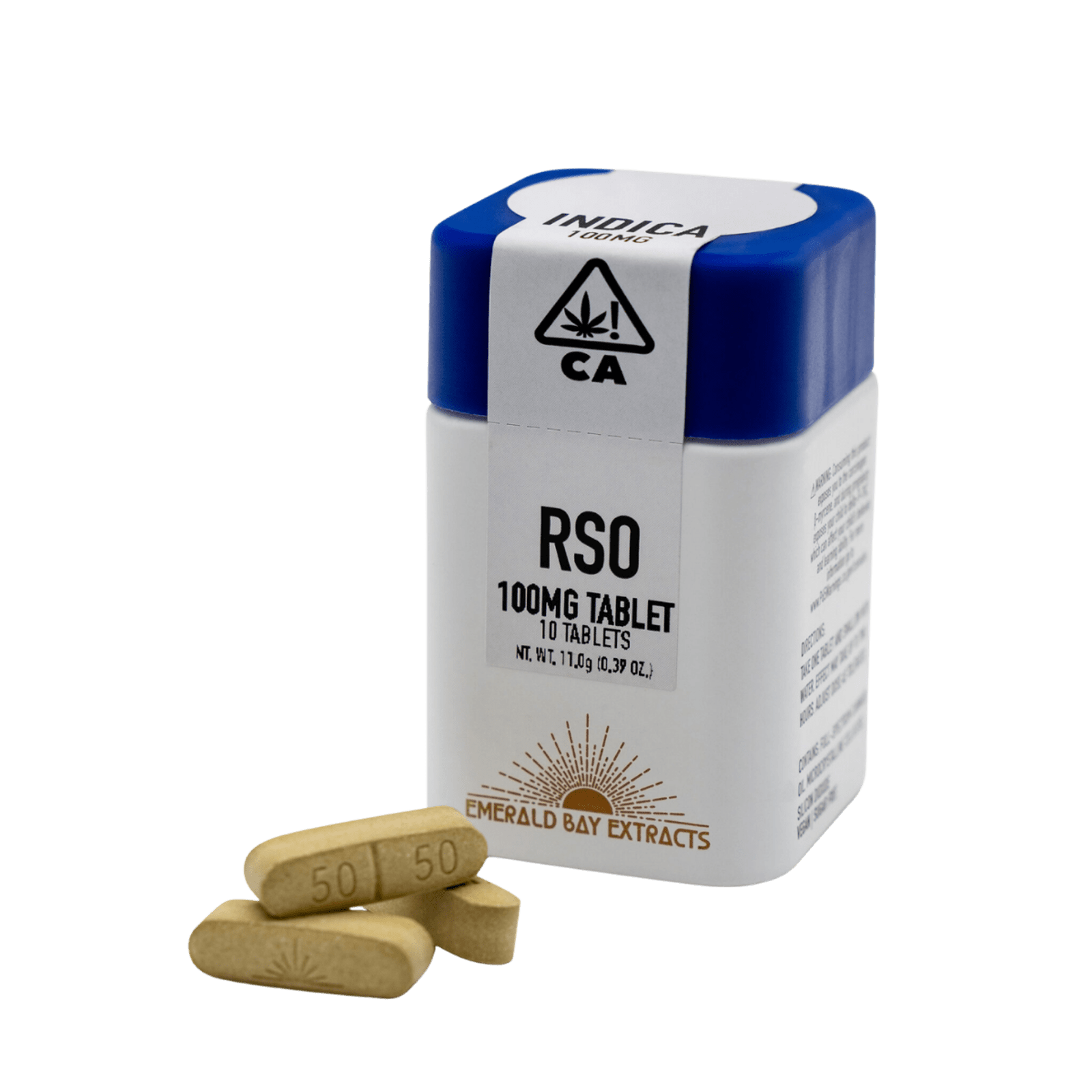 Permanent Marker (I) | 100mg 10pk RSO Tablets | Emerald Bay Extracts