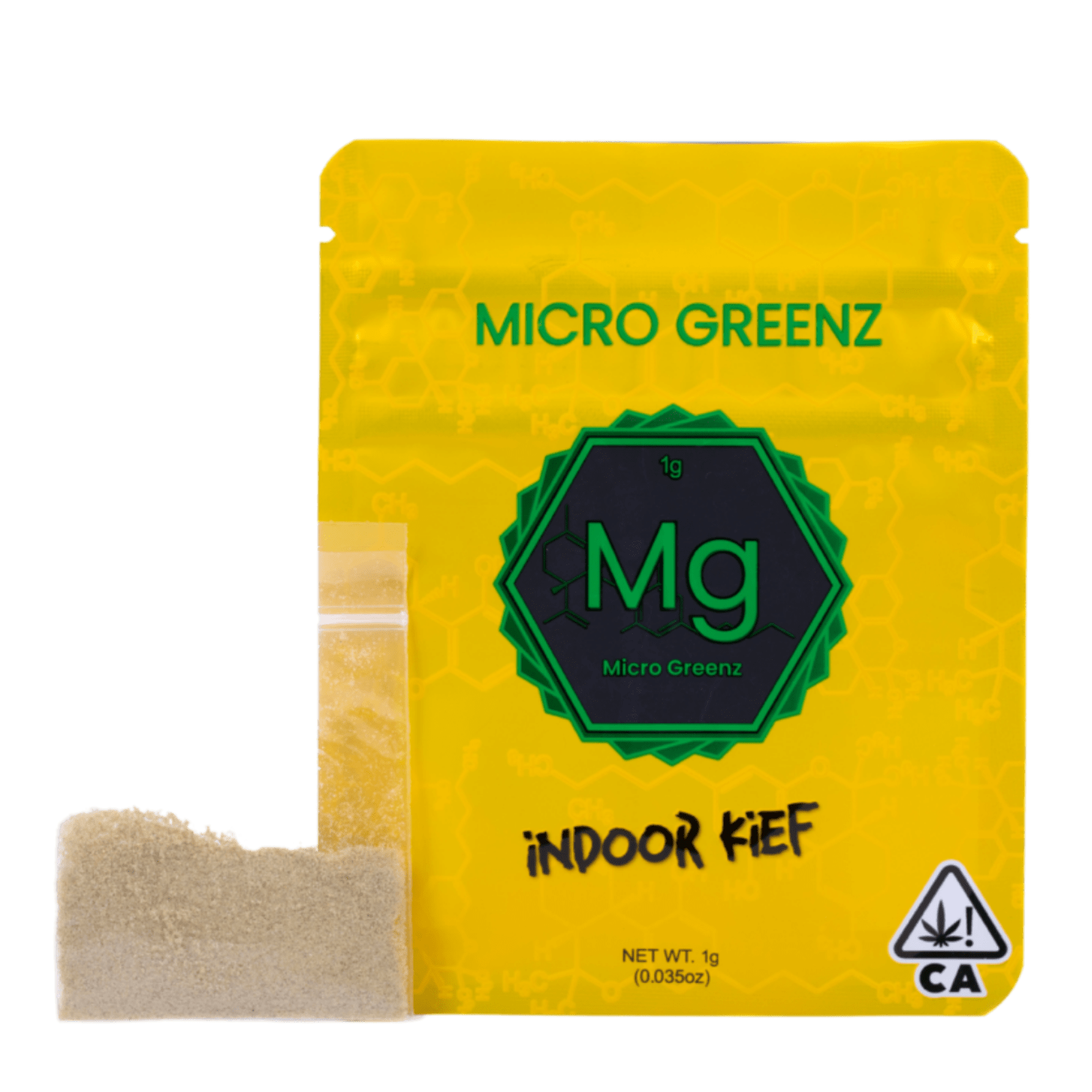 Purple Gas Face (I) | 1g Indoor Kief Concentrate | Micro Greenz