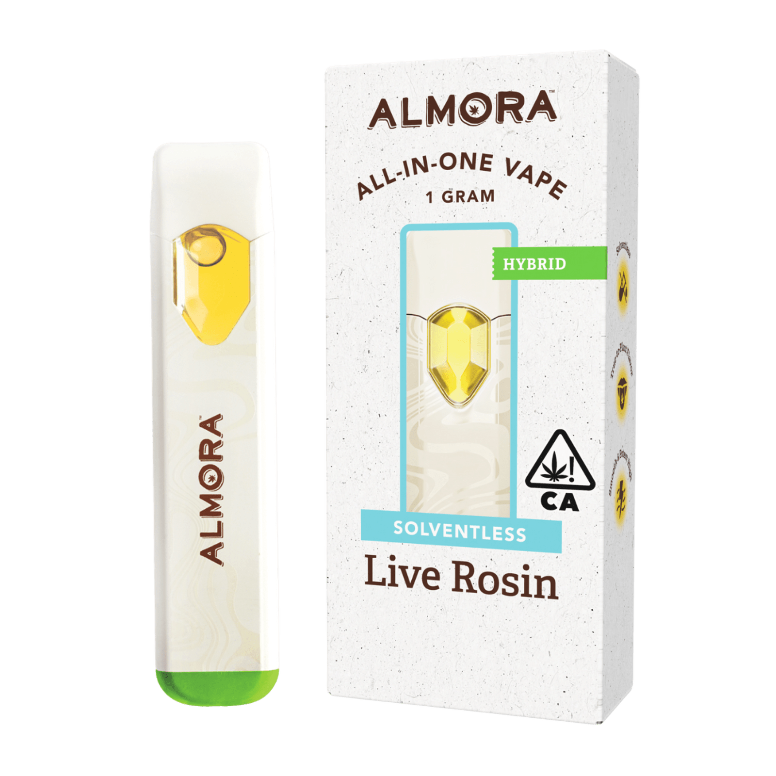 Purple Trainwreck (H) | 1g Live Rosin AIO Vape | Almora Farms
