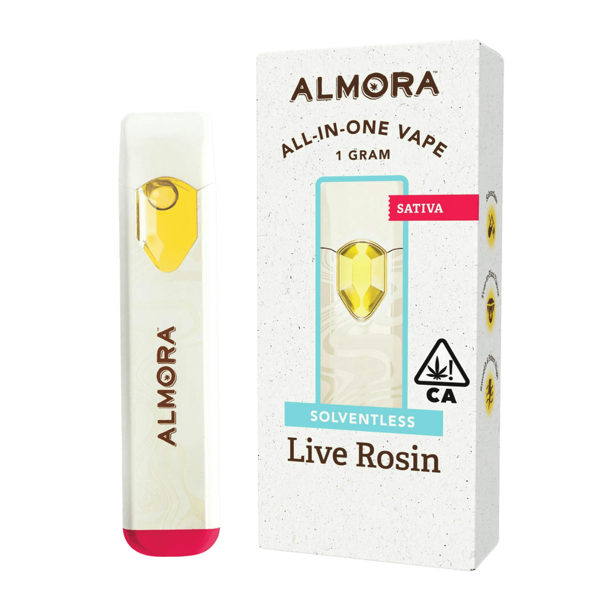 Dutch Treat (S) | 1g Live Rosin AIO Vape | Almora Farms