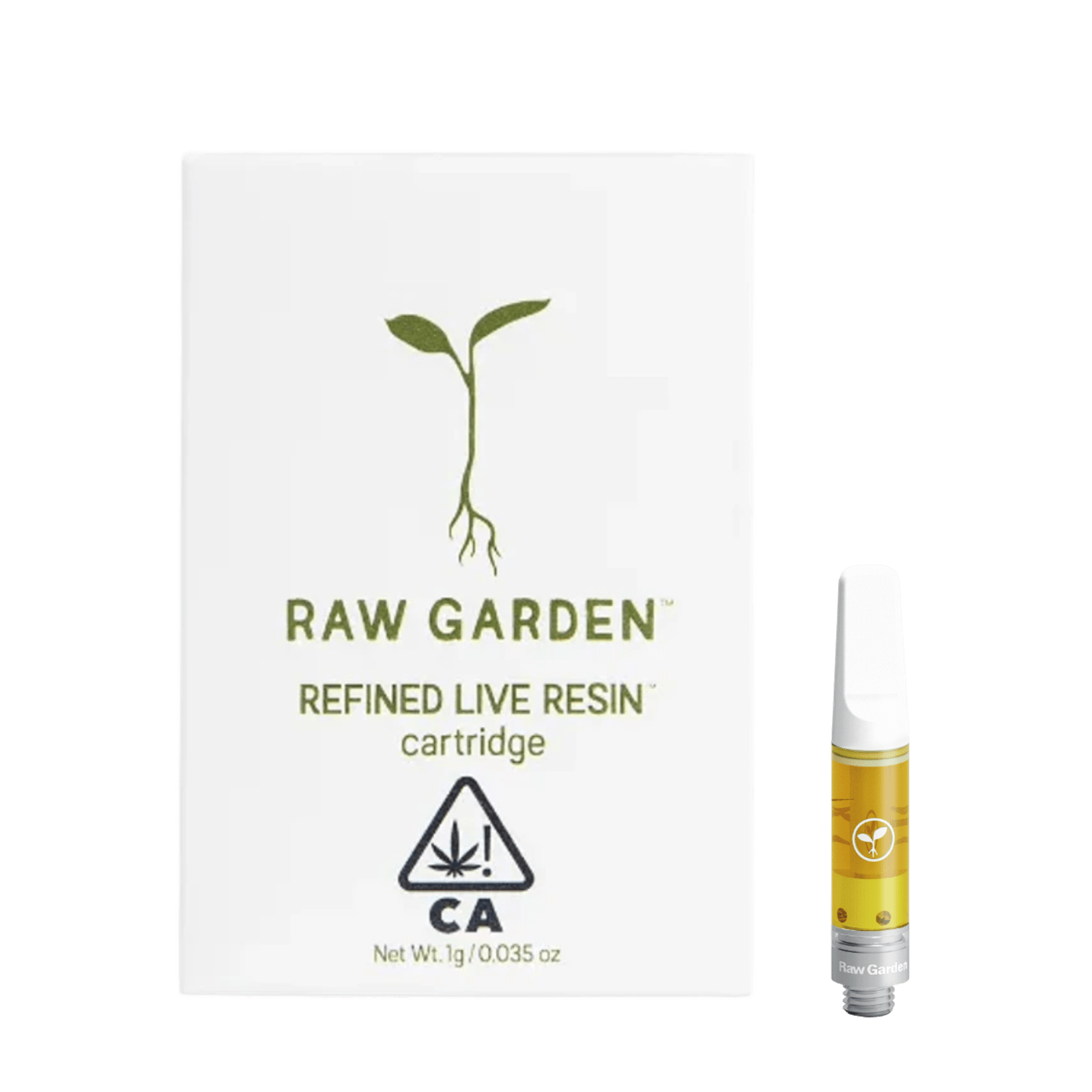 Green Crack (S) | 1g Refined Live Resin Cartridge | Raw Garden