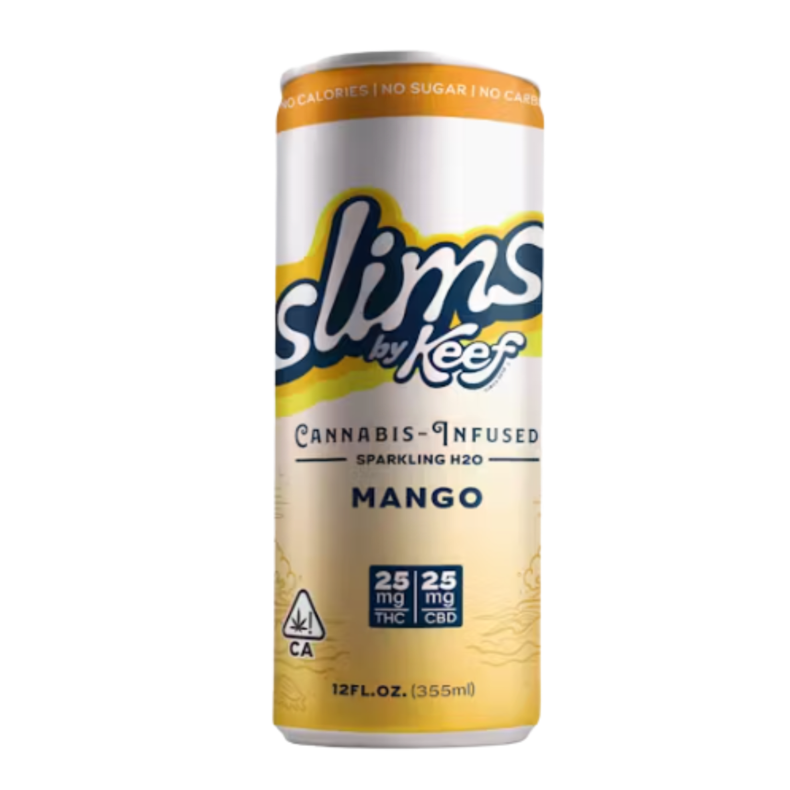 Mango Slims 1:1 | 25mg:25mg Infused Sparkling Water | Keef