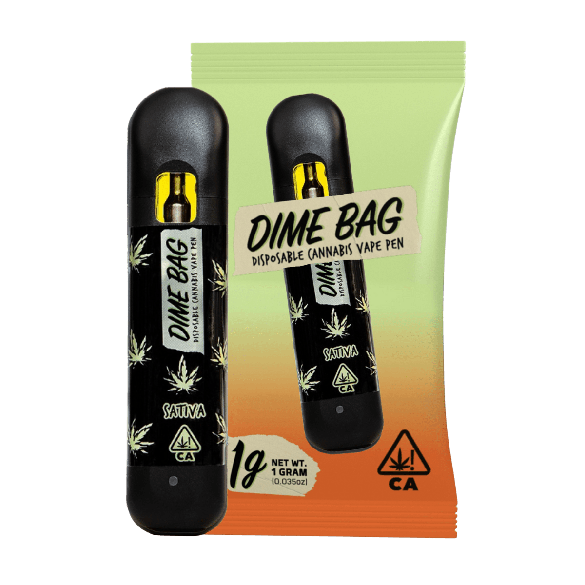 Pear Herer (S) | 1g All In One Vape | Dime Bag