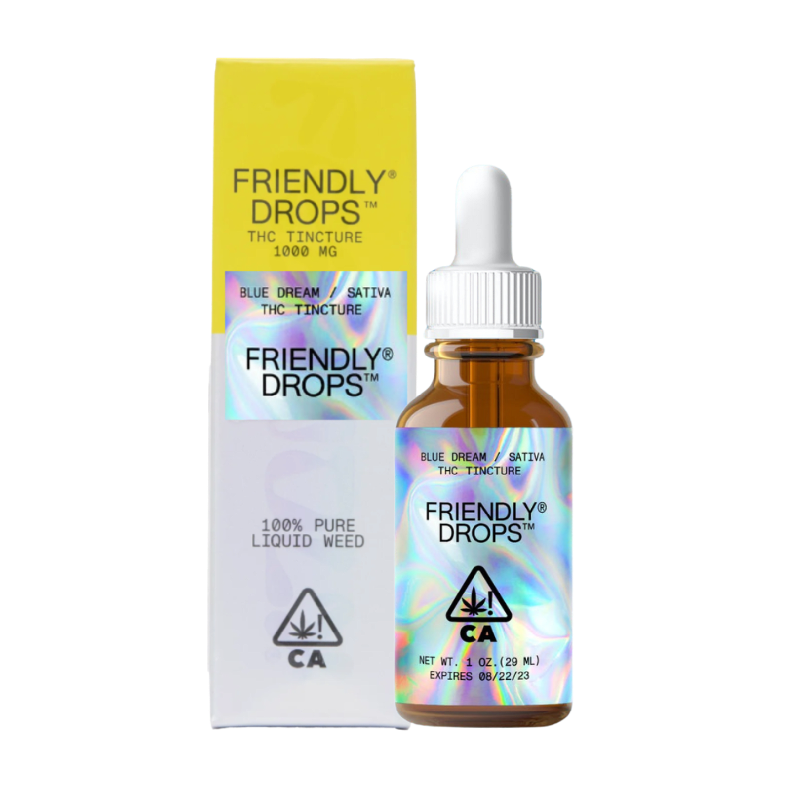 Blue Dream (S) | 1000mg Full Spectrum Tincture | Friendly Brand