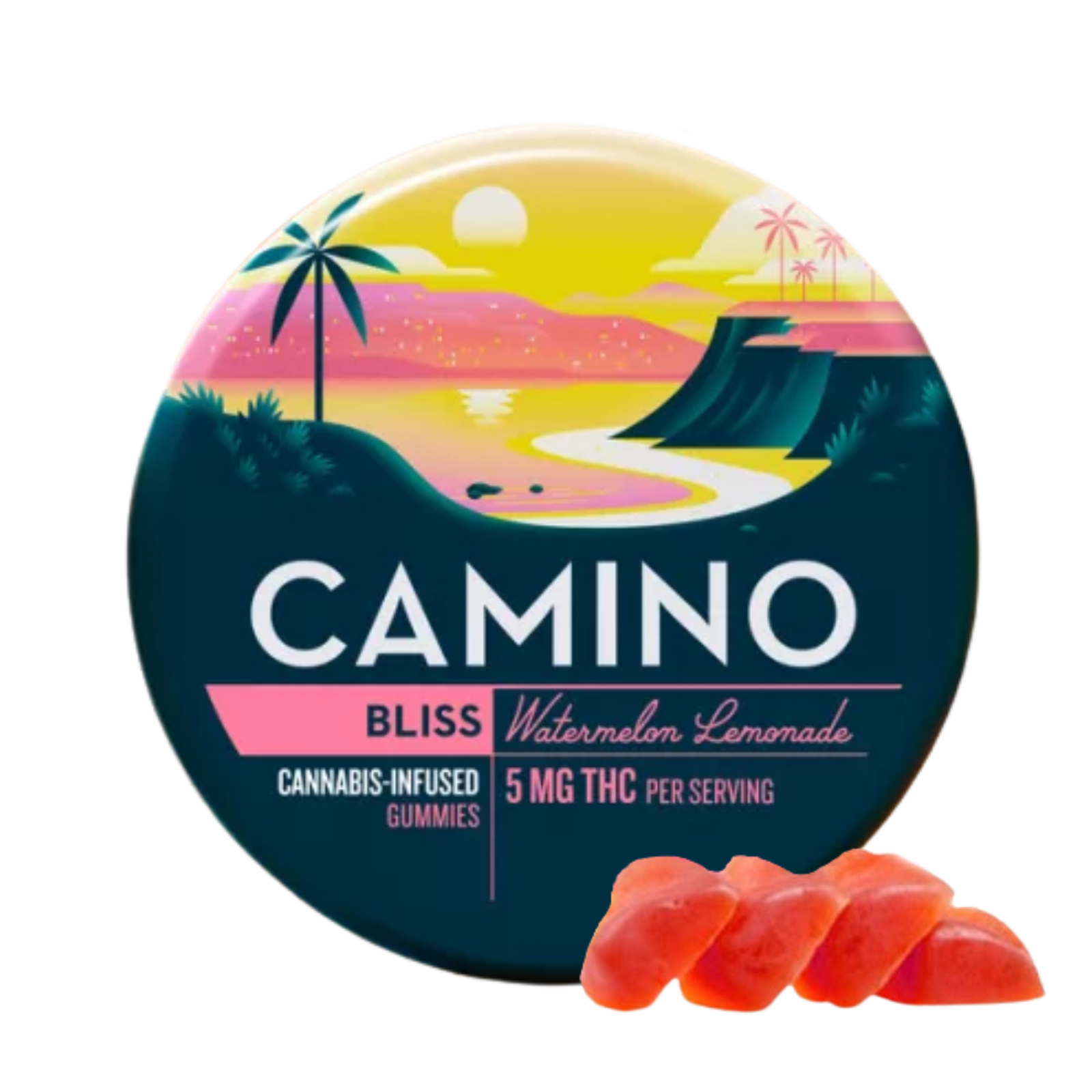 Watermelon Lemonade (Bliss) (H) | Camino Gummies 100mg | Camino
