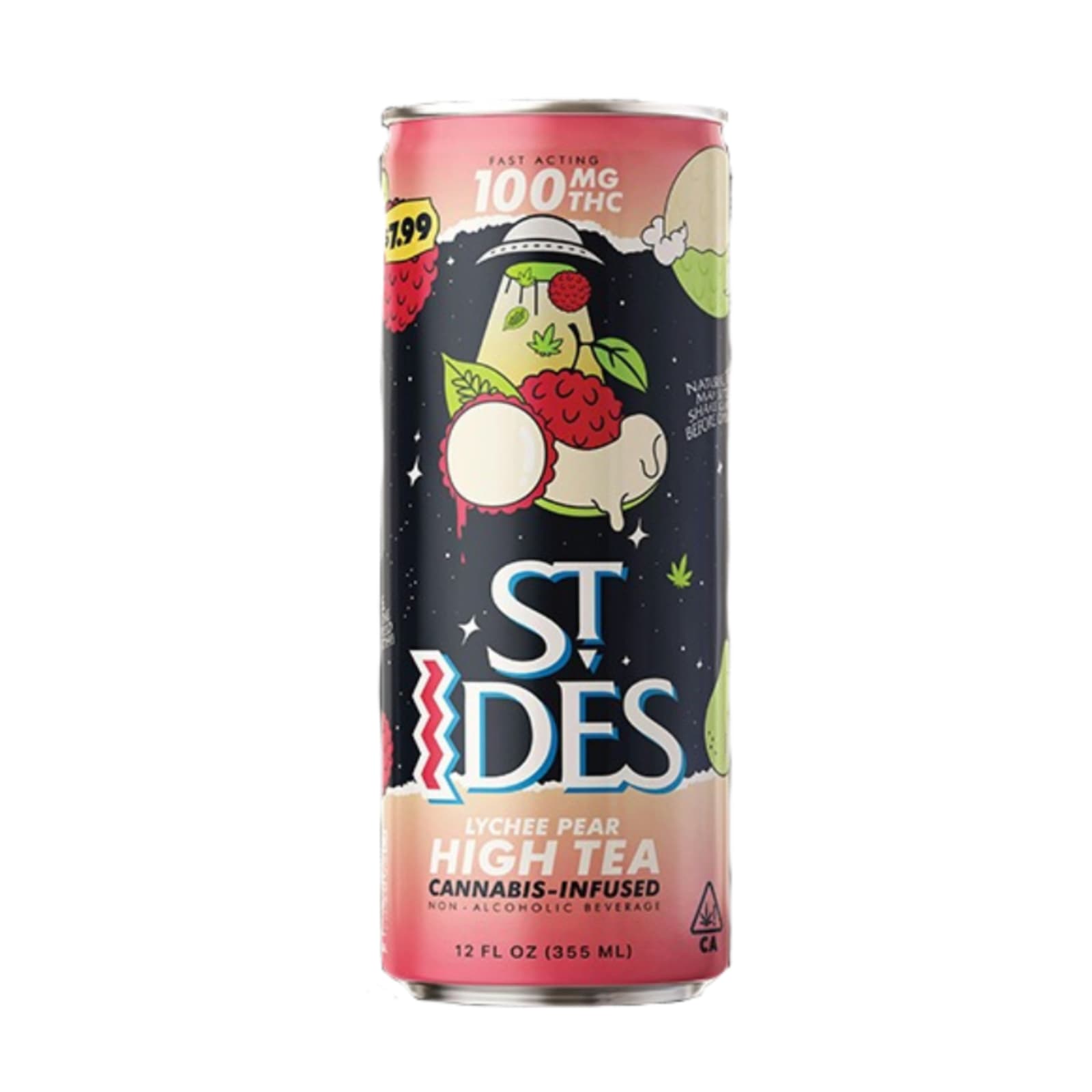 Pear Lychee Tea (Single) | 100mg 12oz High Tea | St Ides