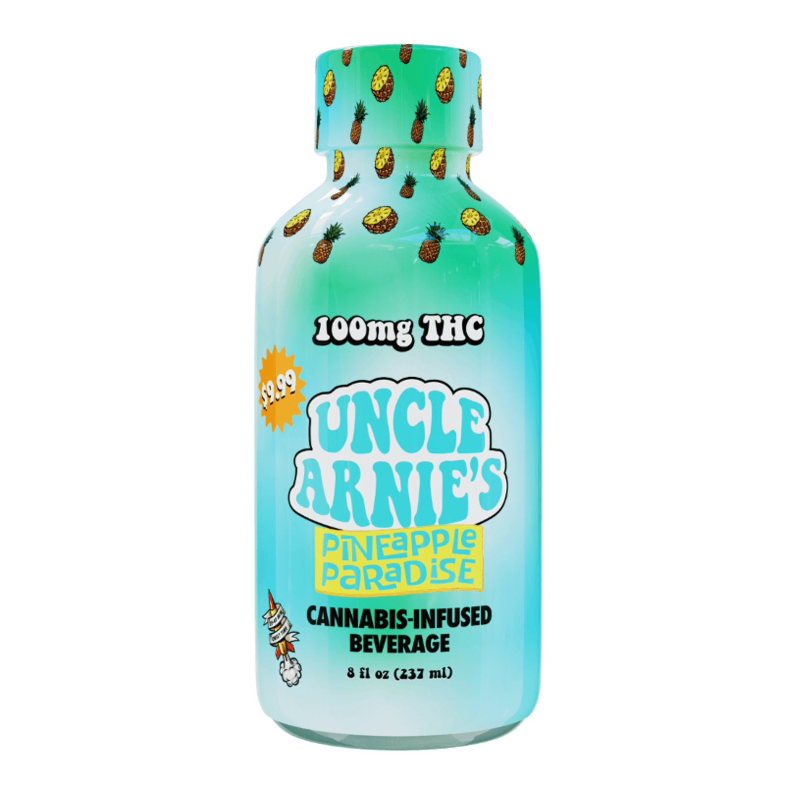Pineapple Paradise | 100mg 8oz Beverage | Uncle Arnie's