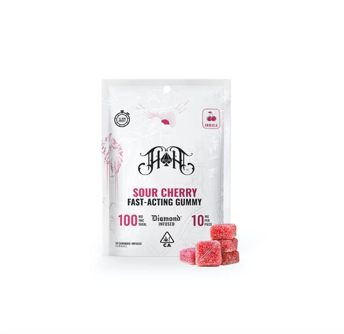 Sour Cherry | Fast Acting 100mg Gummies | Heavy Hitters