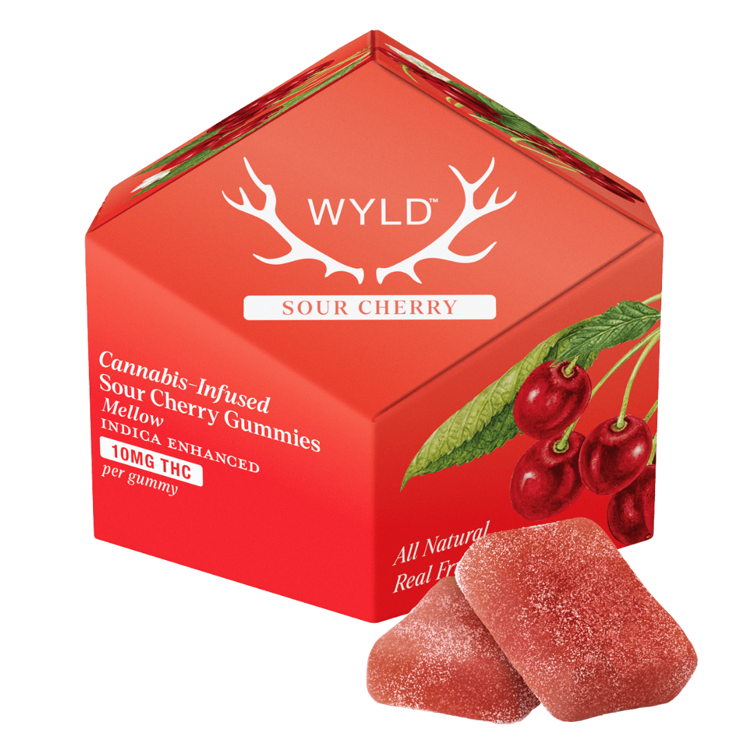 Sour Cherry (I) | 10mg THC 10Pk Gummies | Wyld