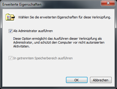 Win 7 Run as Admin Dialogue"