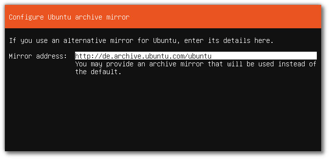 Ubuntu archive mirror что это