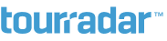 tourradar logo, travel booking platform