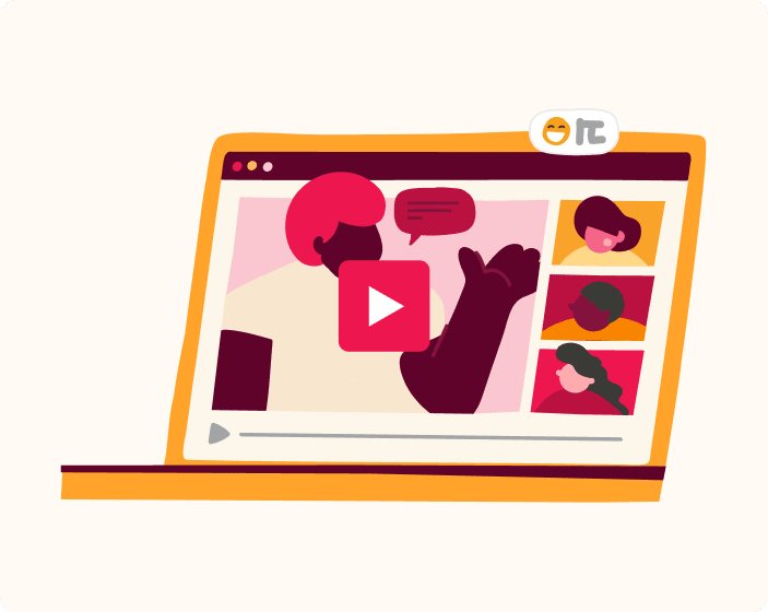 laptop-screen-video-chat, virtual-meeting-participants