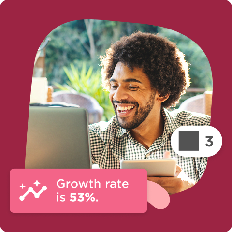 businessman, growthrate53%