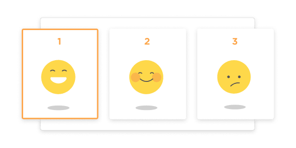 happy-face, emotion-selection