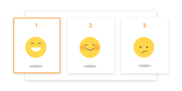 happy-smiley-faces, emotion-rating-scale