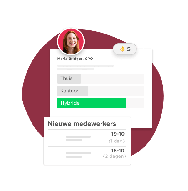 Maria Bridges, CPO profile with hybrid status, new team members list on a vibrant background. , CPOprofile, teamupdate