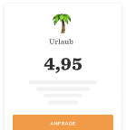 urlaub, 4.95, anfrage