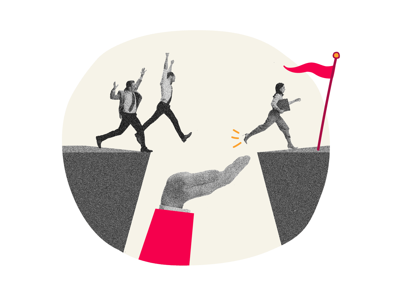 business success, team support