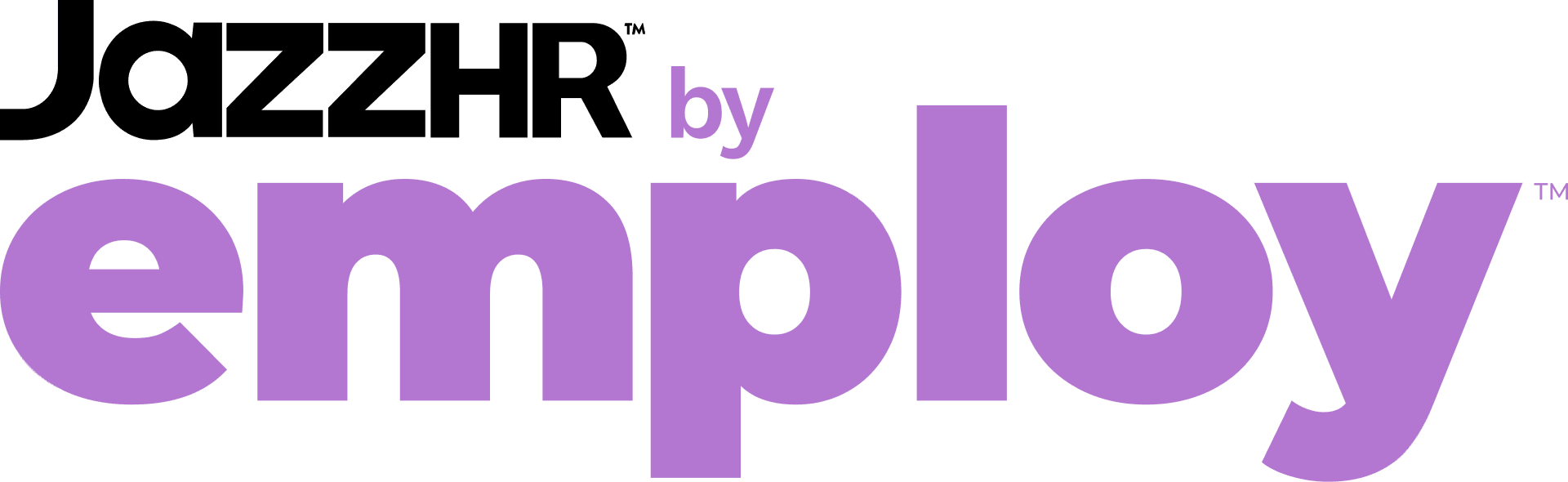 employ logo by Employ in modern purple typography, modern logo design for employ with creative branding elements