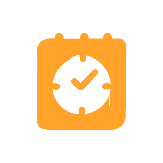 calendar icon, time management symbol