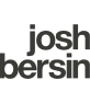 josh bersin logo, black text on white background, modern design featuring uppercase letters