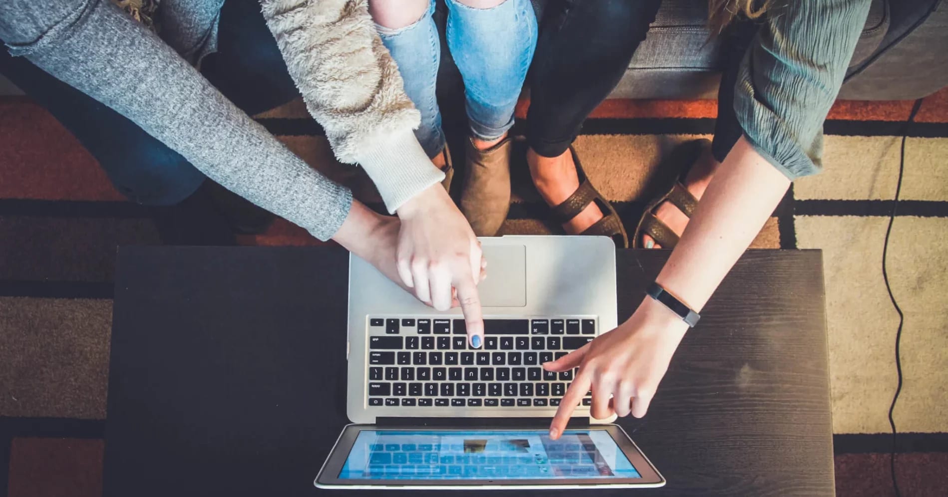 laptop, group-collaboration