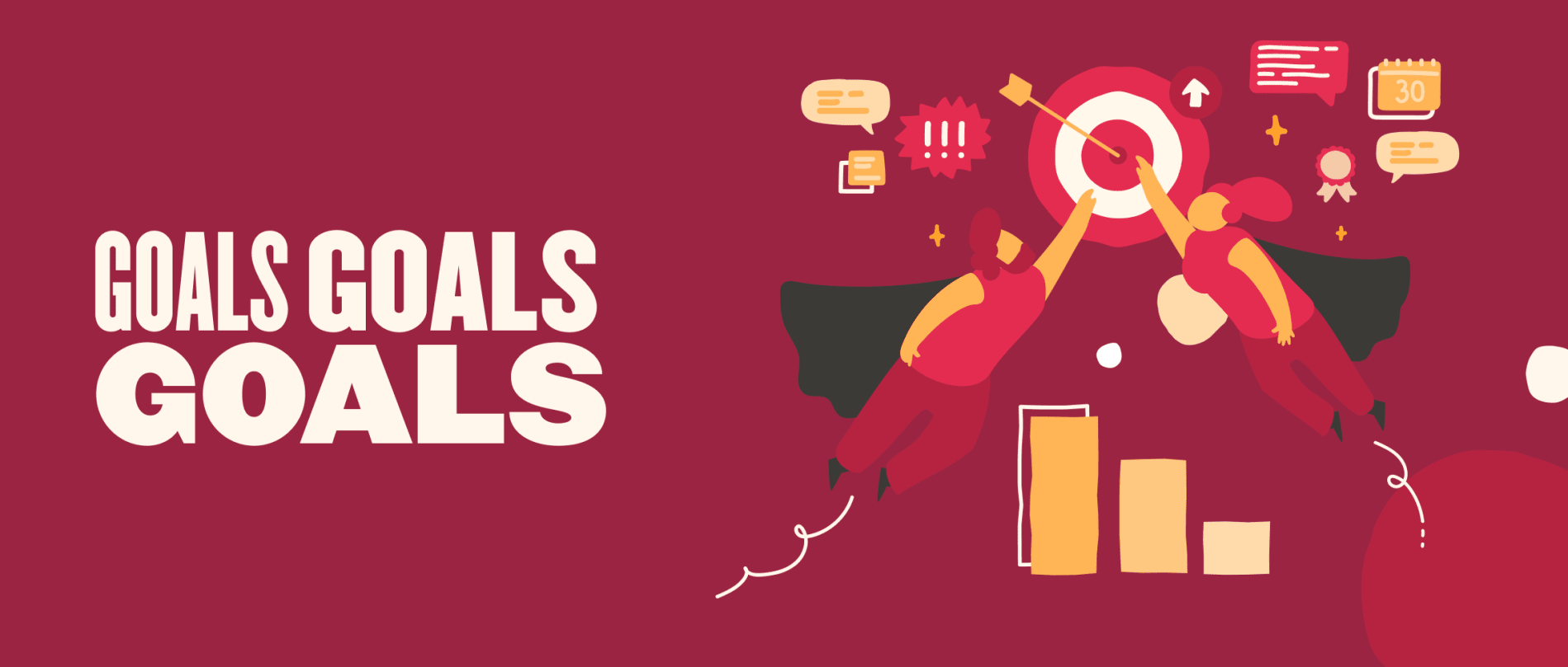 goals, illustration, achievement, success, teamwork
