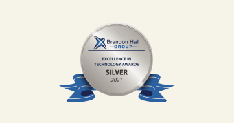 brandon-hall-group-silver-award-2021, excellence-in-technology-awards-medal