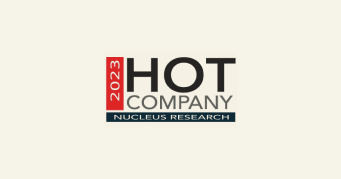 2023, Hot Company Nucleus Research logo