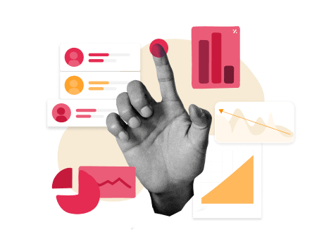 data analytics, interactive graphs and charts