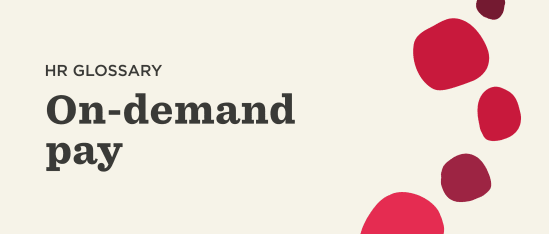 HR glossary design featuring 