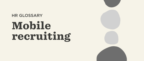 HR glossary design featuring the term 