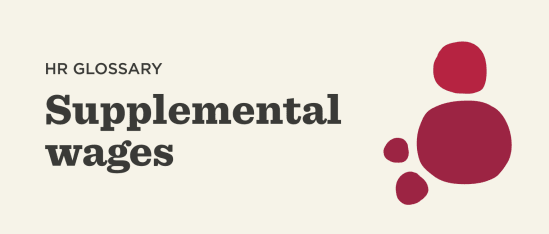 HR glossary defining 