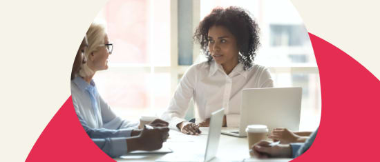 women, meeting, discussion