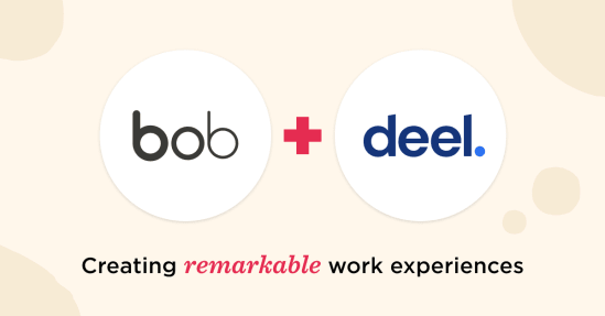 bob, deel, Creating remarkable work experiences