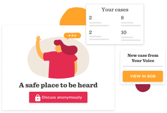 safe place to be heard, discuss anonymously