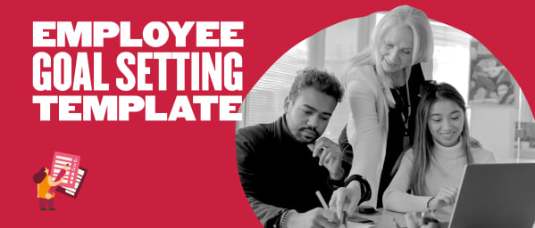 employee goal setting, team collaboration template