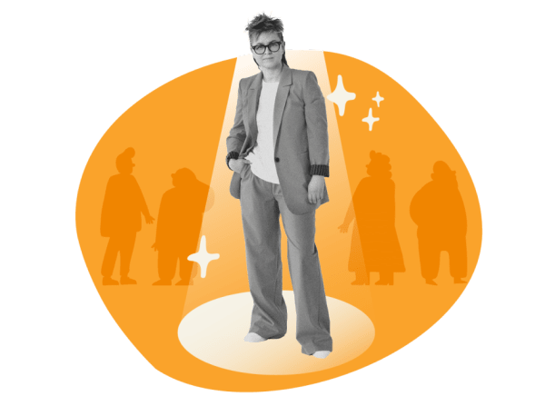 business-attire, spotlight-on-subject