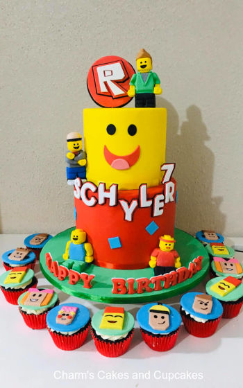 Boy Roblox Cake Images