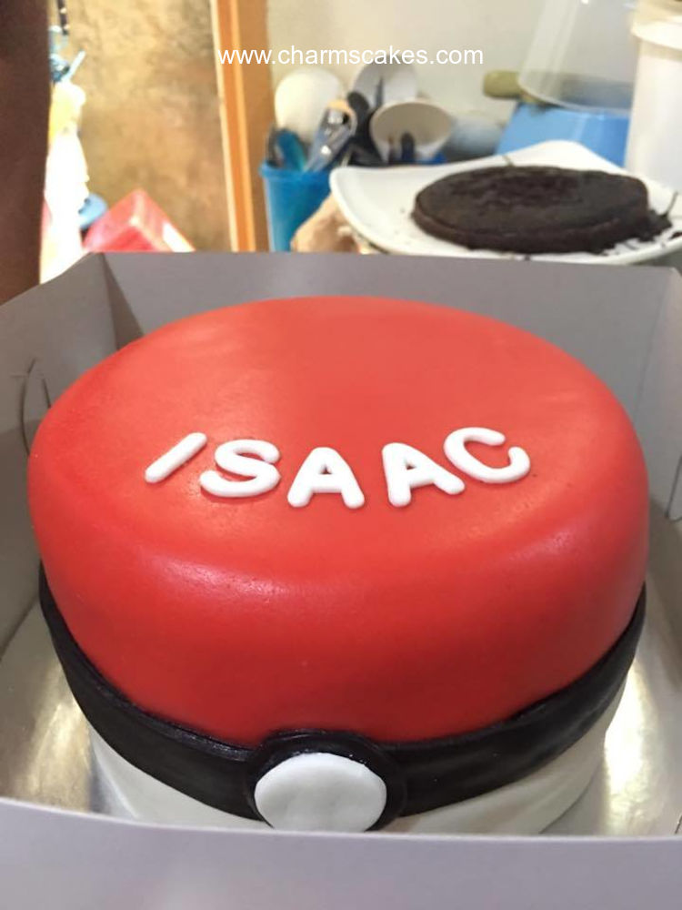 Custom Cake Pokeball Charm S Cakes And Cupcakes