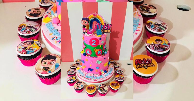 Abby Hatcher Featured Cake, A Customize Featured cake