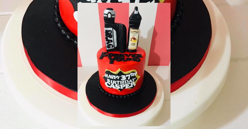 Featured Custom Cake for Vape | Handmade Fondant Cake by Charm's Cakes