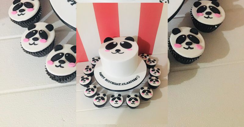 50 caissettes à cupcakes Panda pas cher - Féerie Cake
